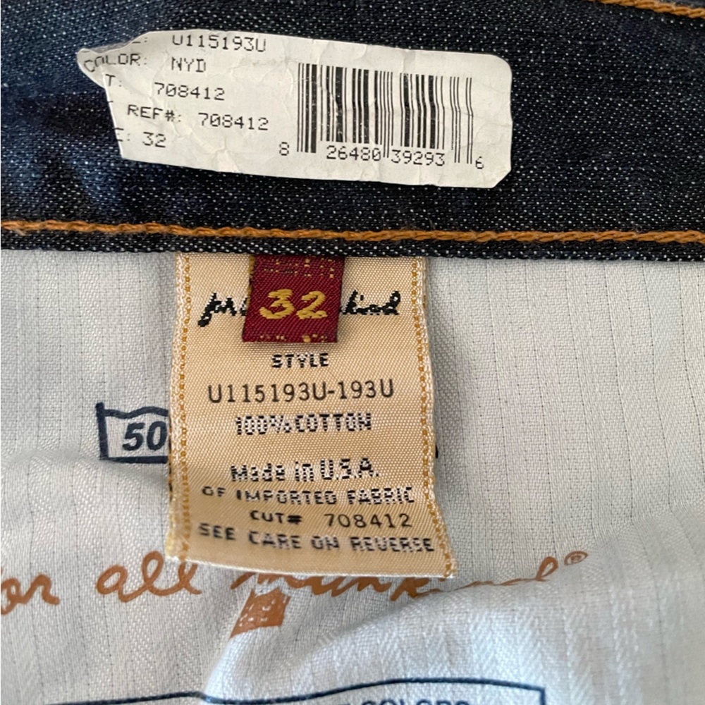 Vintage Y2K 7 For All Mankind Dojo jeans size 32 NWT - Picture 12 of 12